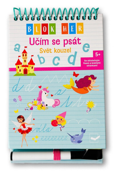 Blok her Učím se psát Svět kouzel