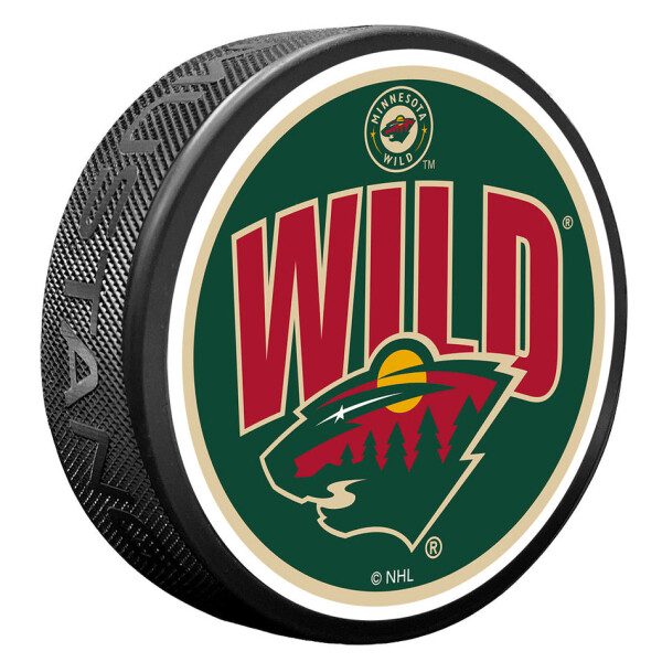 Mustang Puk Minnesota Wild NHL Wordmark