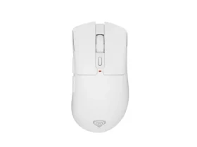 Genesis Zircon 880 PRO bílá / Herní bezdrátová myš / 30 000 DPI / 8000 Hz / 6 tlačítek / USB + Bluetooth (NMG-2382)