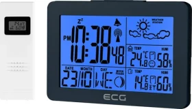 ECG MS 200 šedá / Meterologická stanice / 3x AAA (100001162195)