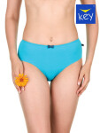 Dámské kalhotky Key LPH 931 A22 A'2 grafitově tyrkysová S