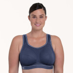 Extreme control plus sportovní podprsenka Full Cup 5567 blue iris - Active 371 blue iris 75J