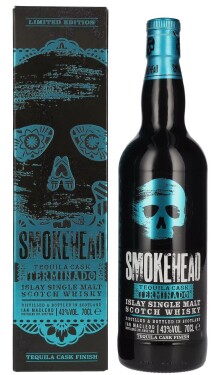 Smokehead Tequila Cask Terminado 43% 0,7 l (karton)