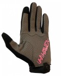 Dlouhoprsté rukavice HAVEN PENNUTO LONG black/pink