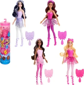 MATTEL Panenka Barbie Color Reveal Baletnice HRK17
