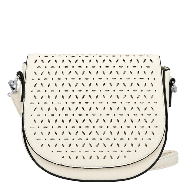 Moderní dámská koženková crossbody kabelka Lydie, béžová
