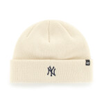 47 Brand Pánská zimní čepice New York Yankees MLB Randle '47 CUFF KNIT Natural