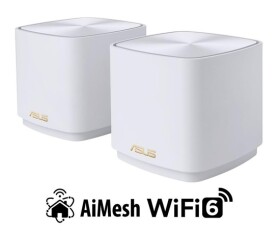 ASUS ZenWiFi XD4 Plus 2-pack white Wireless AX1800 Dual-band Mesh WiFi 6 System EDF_151760