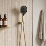 REA - Sprchová hlavice JS-033 Brush Gold REA-03907