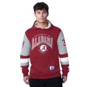 Starter Pánská mikina Alabama Crimson Tide NCAA End Zone Fleece Hoodie Velikost: L