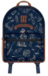 BLUESKY Batoh Harry Potter Navy Gold / Školní batoh / 37x25x13 cm (HP719892EPM)