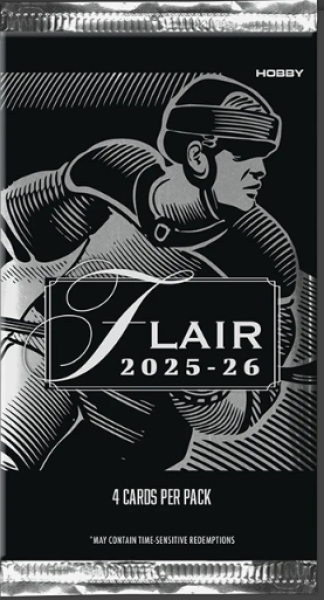 Hokejové karty NHL 2025-26 Upper Deck Flair Hockey Hobby Balíček