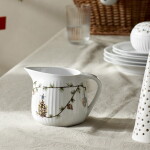 KÄHLER Porcelánový omáčník Hammershøi Christmas 660 ml, bílá barva, porcelán