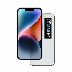 Obal:Me 5D Tvrzené Sklo pro Apple iPhone 13/13 Pro/14 černá (8596311222559)