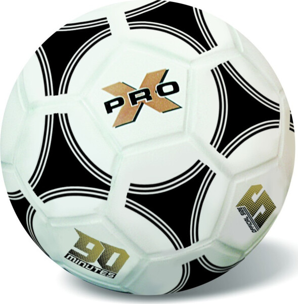 Míč X-Pro fotbalový černo/bílý 23 cm