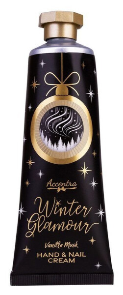 Krém na ruce a nehty Winter Glamour černá Vanilka a pižmo 60ml