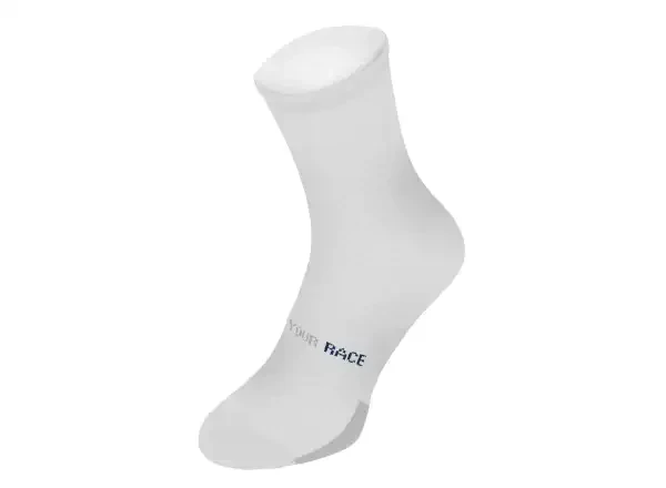 R2 Endurance cyklistické ponožky bílá