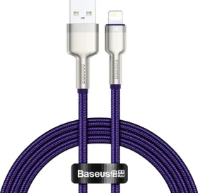 Baseus CALJK-A05 Kabel USB-A (M) - Lightning (M) 1 m fialová (CALJK-A05)