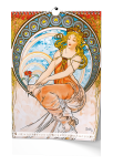 Nástěnný kalendář 2027 Baloušek Alfons Mucha