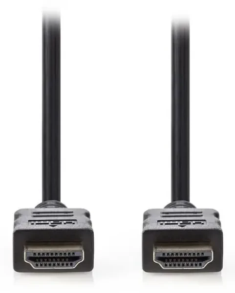Nedis High Speed HDMI 7,5m černá / Kabel HDMI / 4K 30Hz / Ethernet / zlacené konektory (CVGL34000BK75)