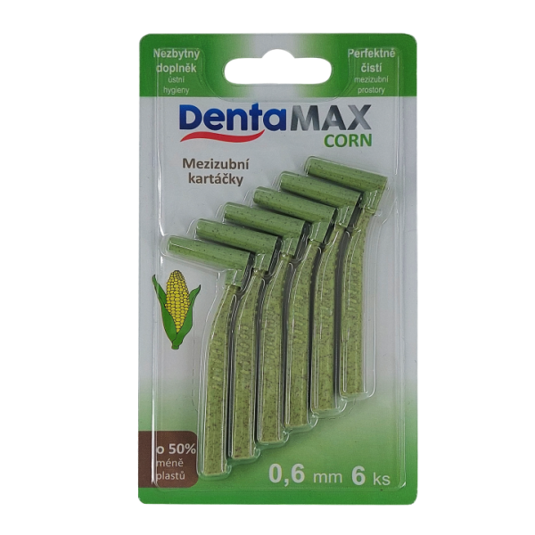 DentaMax Corn Mezizubní kartáčky 0,6mm 6ks