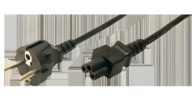 LogiLink CP093 černá / Napájecí kabel / Mickey (C5) - CEE7/7 / 1,8 m / 250V (CP093)