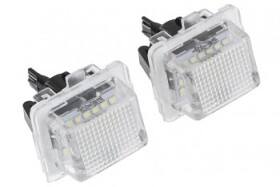 LED osvětlení SPZ MERCEDES-BENZ C (W204), E (W212/C207/A207) a S (W221)