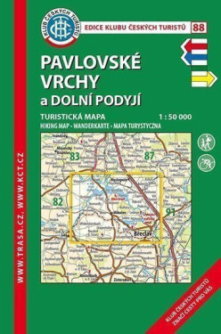 KČT 88 Pavlovské vrchy Dolní Podyjí