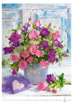 Nástěnný kalendář 2027 Helma Magic Flowers