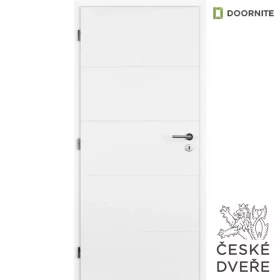 Interiérové dveře Quatro plné 70L bílé