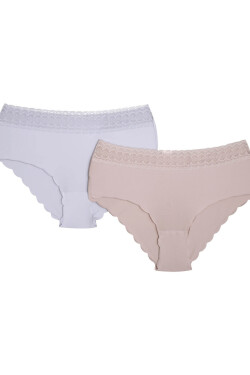 DÁMSKÉ KALHOTKY 2 PAK 42826 POLLY 2 SS25 BLUE-ROW S