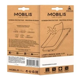 Mobilis 036310 Screen protector Anti-Shock IK06 Clear pro Apple iPhone15/15Pro (036310)