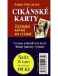 Cikánské karty - Základní návod na výklad + sada 36 karet - Lenka Vdovjaková