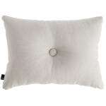 HAY Polštář Dot Planar Light Grey 45 × 60 cm, šedá barva, textil