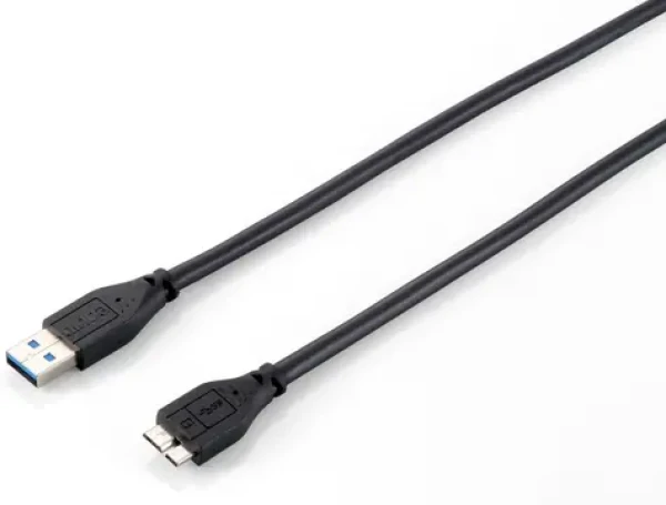 Equip USB-A - Micro-USB B kabel černá / USB kabel / USB 3.0 / 5 Gbit/s / 1,8 m (128397)