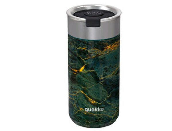 Quokka Boost Coffee Tumbler 400ml Greenstone / Termohrnek se sítkem / nerezová ocel (8412497400737)