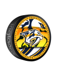 Inglasco / Sherwood Puk Nashville Predators Medallion Souvenir Collector Puck