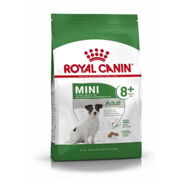 Royal Canin Mini Adult 8+ 800 g / Granule pro psy (3182550831413)
