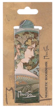 Magnetická záložka Alfons Mucha Laurel