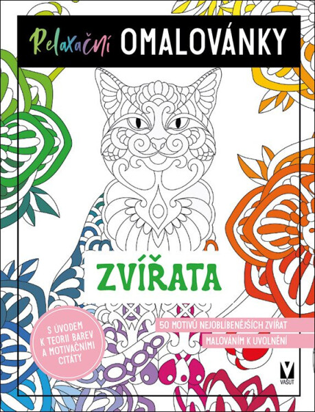 Relaxační omalovánky Zvířata - kolektiv autorů