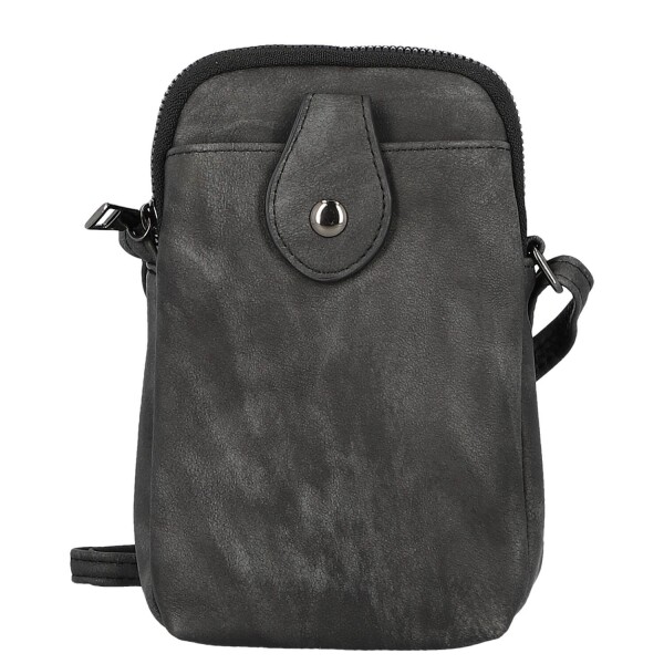 Menší dámská crossbody kapsa Lóra, černá