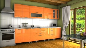 FRONTI Kuchyňská linka GRAND madera 300/300