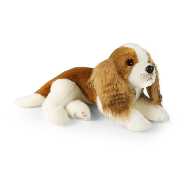 Plyšový pes King Charles španěl 40 cm, ECO-FRIENDLY