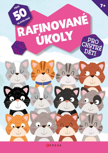 Rafinované úkoly pro chytré děti - Přes 50 hlavolamů - Kolektiv