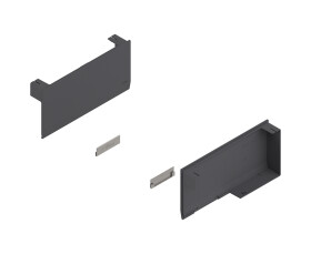 BLUM 22K8000 Aventos HK Top krytky bez S-D, tmavě šedá (347835)