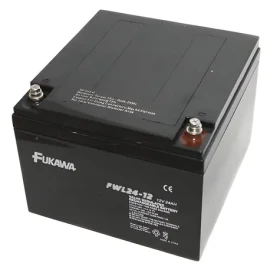 FUKAWA FWL24-12 / Olověný akumulátor / AGM / 12V / 24Ah / M5 / životnost 10 let (11233)