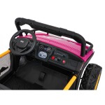 Mamido Dětské elektrické autíčko Buggy UTV Speed 24V růžové
