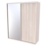 Nábytek Mikulík Skříň FLEXI 2 - 2x zrcadlo ROZMĚR: (š/v/h) 200 x 220 x 65 cm