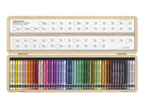 Caran d´Ache Caran d´Ache, 7500.950, Neocolor II, akvarelové pastely, limitovaná edice 50-years, dřevěná kazeta, 50 ks
