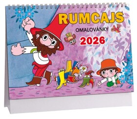 Stolní kalendář ARIA 2026 - Rumcajs